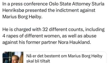 In a press conference Oslo State Attorney Sturla Henriksbø presented the indictment against Marius Borg Høiby.