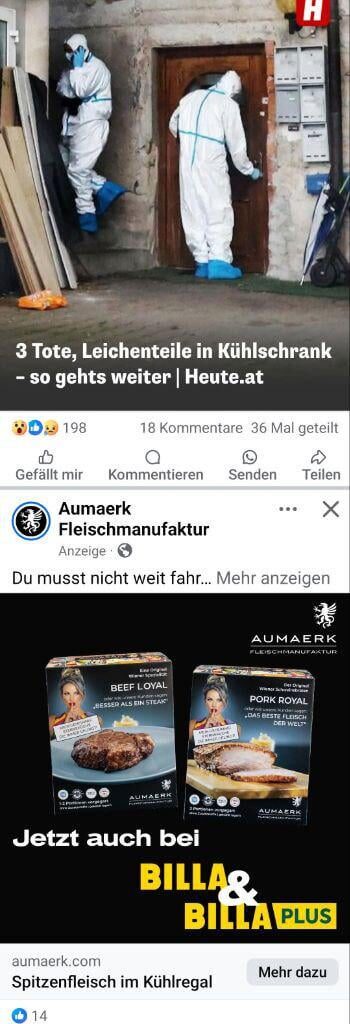 Metas Werbungs-Algo ist einfach unschlagbar!
