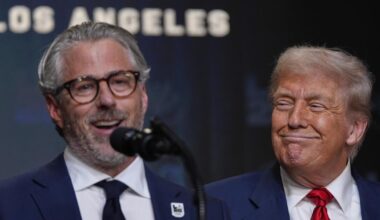 Trump names himself chair of L.A. Olympics task force, sees role for military during Games