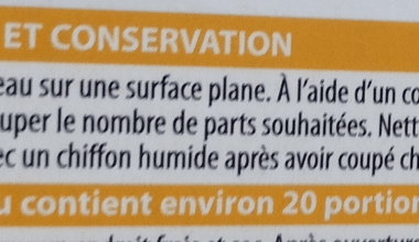 Tuto pour couper un gâteau