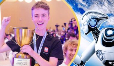 Polish high school student tops international AI competition