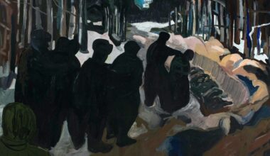 Edward Dwurnik, Katyń, 1989.