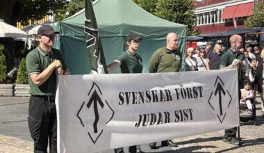Helgens stadsfest i Växjö, som har massa barnaktiviter. Men inget hämmar judehatsklubben.