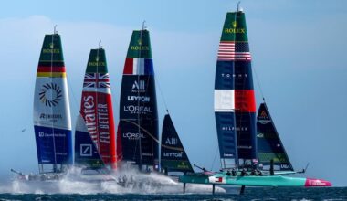 Carnage and a new speed record as Australia lead after Day 1 in Sassnitz, Germany