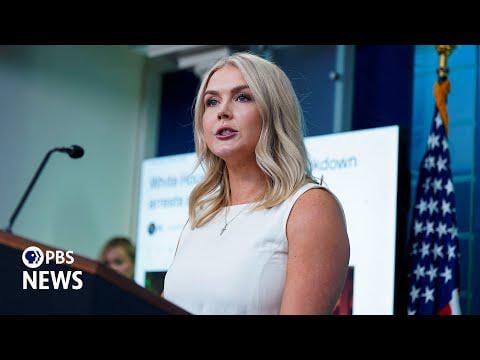 Discussion Thread: White House Press Briefing on August 28th, 2025