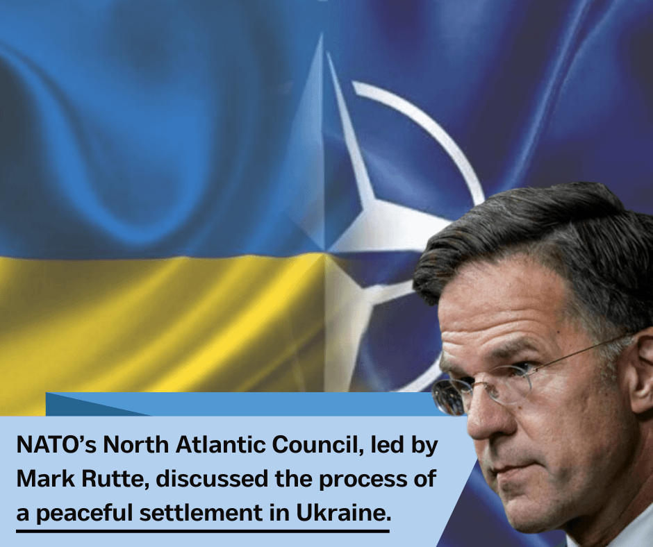 “This morning, a meeting of the North Atlantic Council was held at NATO headquarters at the level of permanent representatives, who discussed the results of the meetings in Washington and the peace settlement process in Ukraine,” said the EP interlocutor.