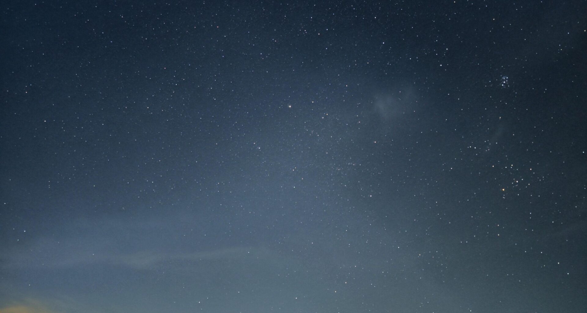 Venus and Jupiter dancing amongst the stars