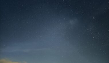 Venus and Jupiter dancing amongst the stars