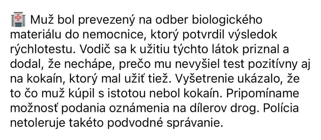 milujem prispevky nasej policie