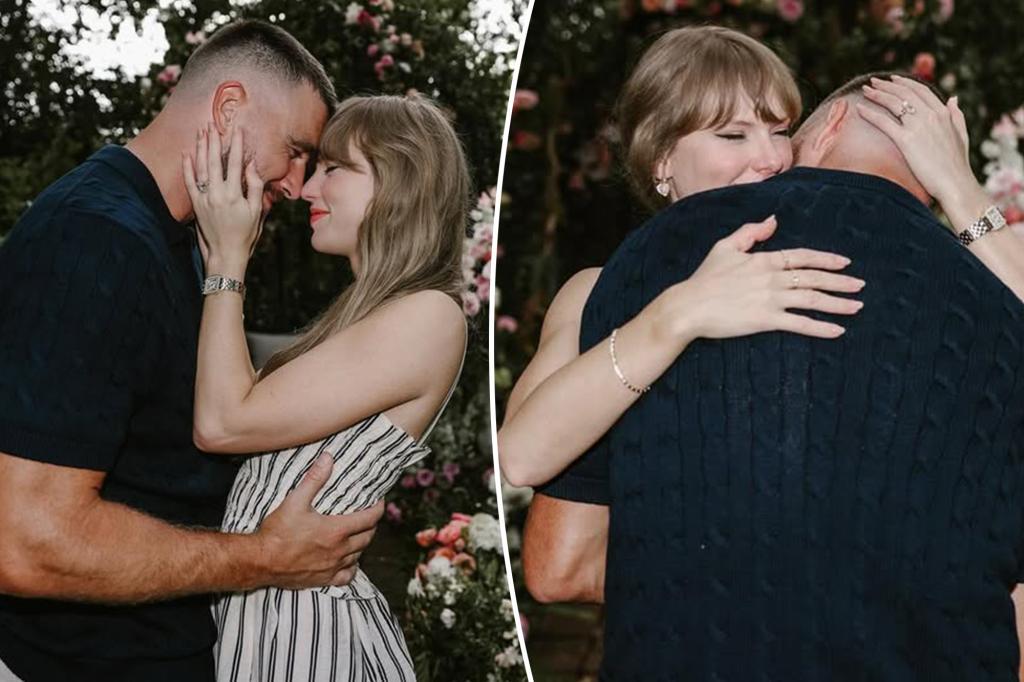 Taylor Swift and Travis Kelce are officially engaged