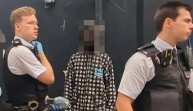 Chaos at Canary Wharf migrant hotel as protesters claim migrant entered woman's home - but police let him go