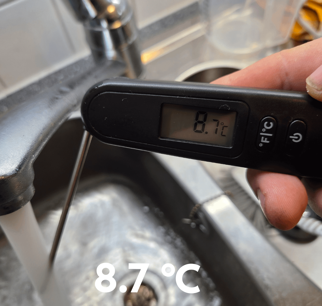 Water temperature / drinking water.