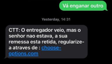 Eu começo a achar que isto deve ser um teste á minha paciência