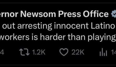 Governor Newsom’s response to washed up actor Dean Cain who injured himself during his ICE training