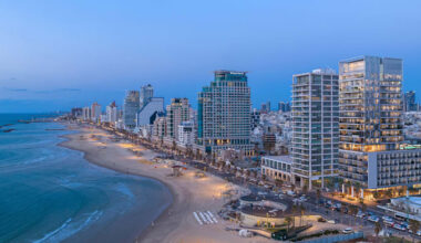 Tel Aviv seafront Hebrbert Samuel SIX-8 project credit: The Craft