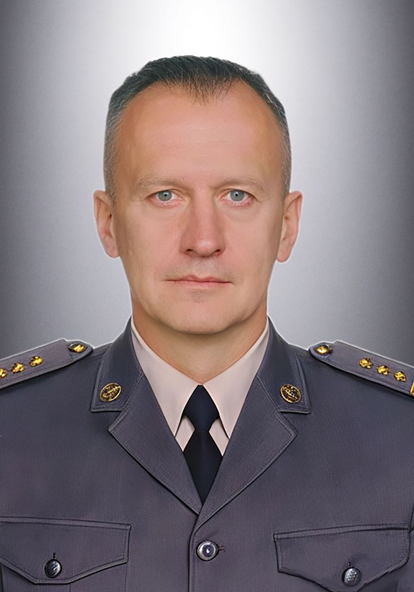 Portrait of SBU Colonel Ivan Voronych.