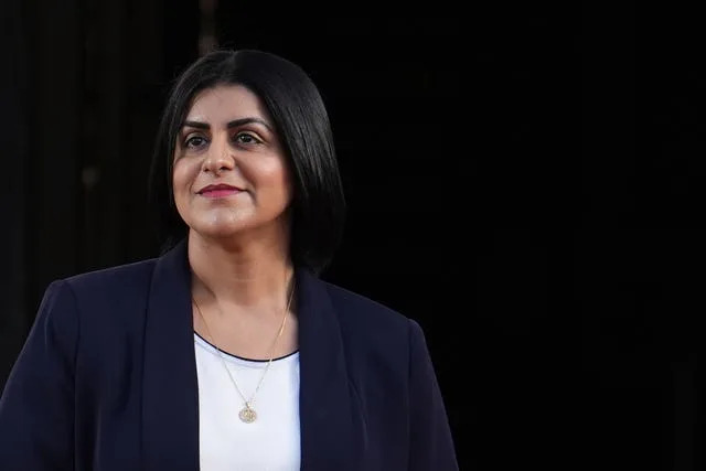 Home Secretary Shabana Mahmood 