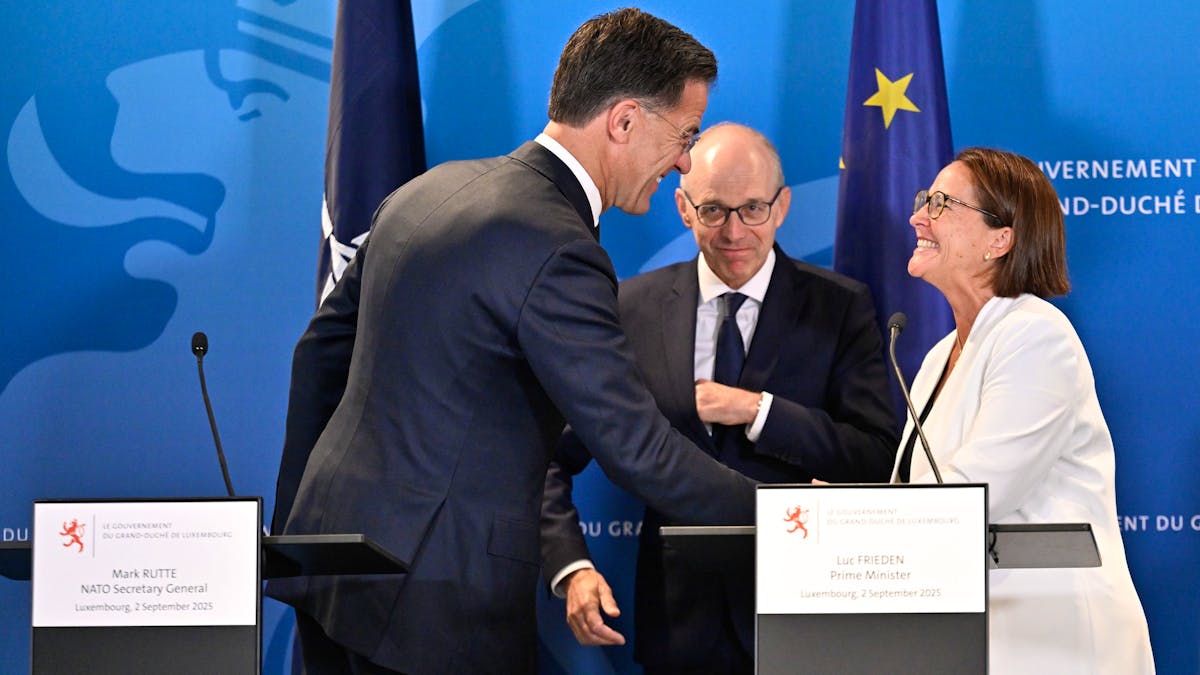 Nato-Chef Mark Rutte lobt Luxemburgs steigende Militärausgaben und Rolle