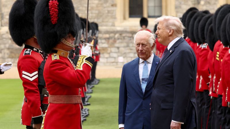Live updates: Trump continues UK visit after Windsor Castle dinner, set to meet Keir Starmer