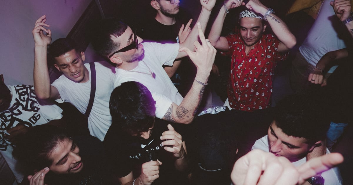 Tension and togetherness at a rare Syrian hip-hop open mic…