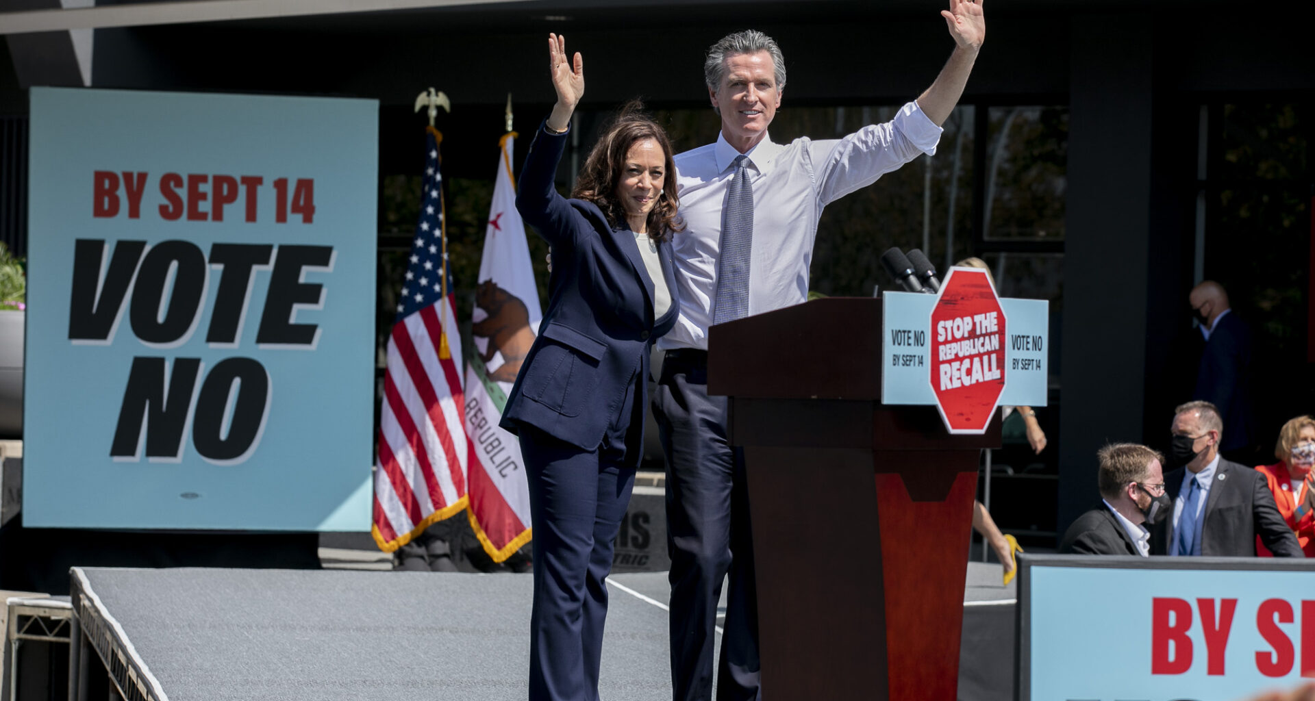 Frenemies Kamala Harris, Gavin Newsom at a crossroad