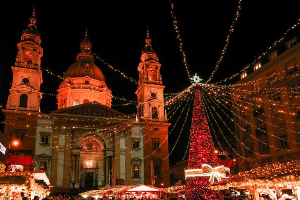 Budapest christmas market 