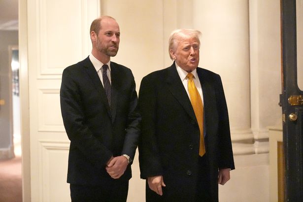  Britain's Prince William, Prince of Wales meets U.S. President-elect Donald Trump 