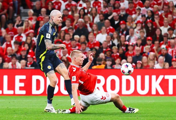 Lyndon Dykes has massive Scotland chance against Denmark 