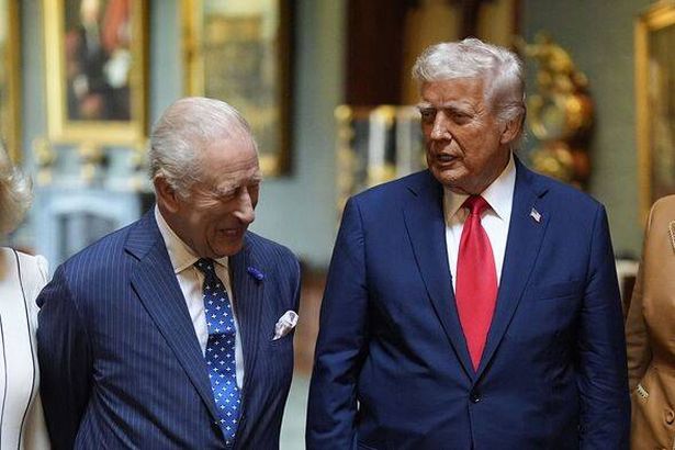 King Charles and Donald Trump in the UK 