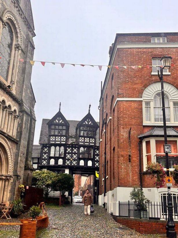 Some of the old, Tudor-style features really have you doing a double-take to admire the old architecture