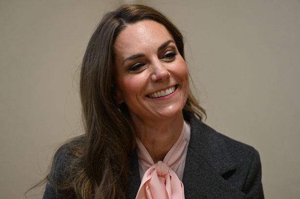 The Princess of Wales during a visit to Farnborough Road Infant and Junior School in Birkdale, Southport
