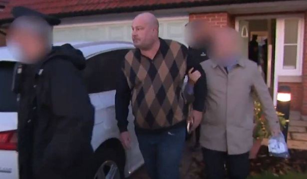 Paul Green is arrested by police