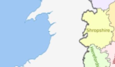 Is it just me or Shropshire looks like a mini wales?