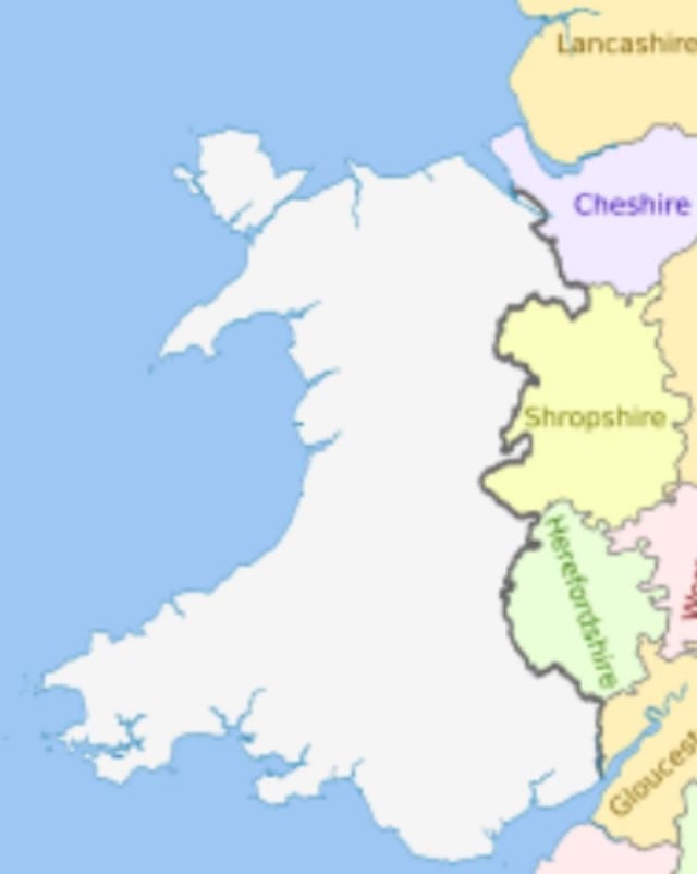 Is it just me or Shropshire looks like a mini wales?