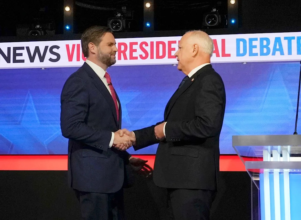 Kamala Harris called Vice President JD Vance "shifty" in a new memoir, and panned her former running mate Minnesota Gov. Tim Walz' performance in the 2024 vice presidential debate.