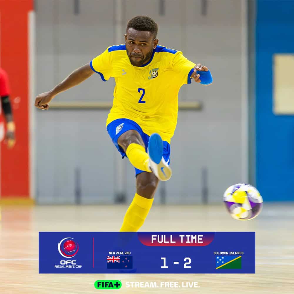 Solomons Islands edge New Zealand in opener