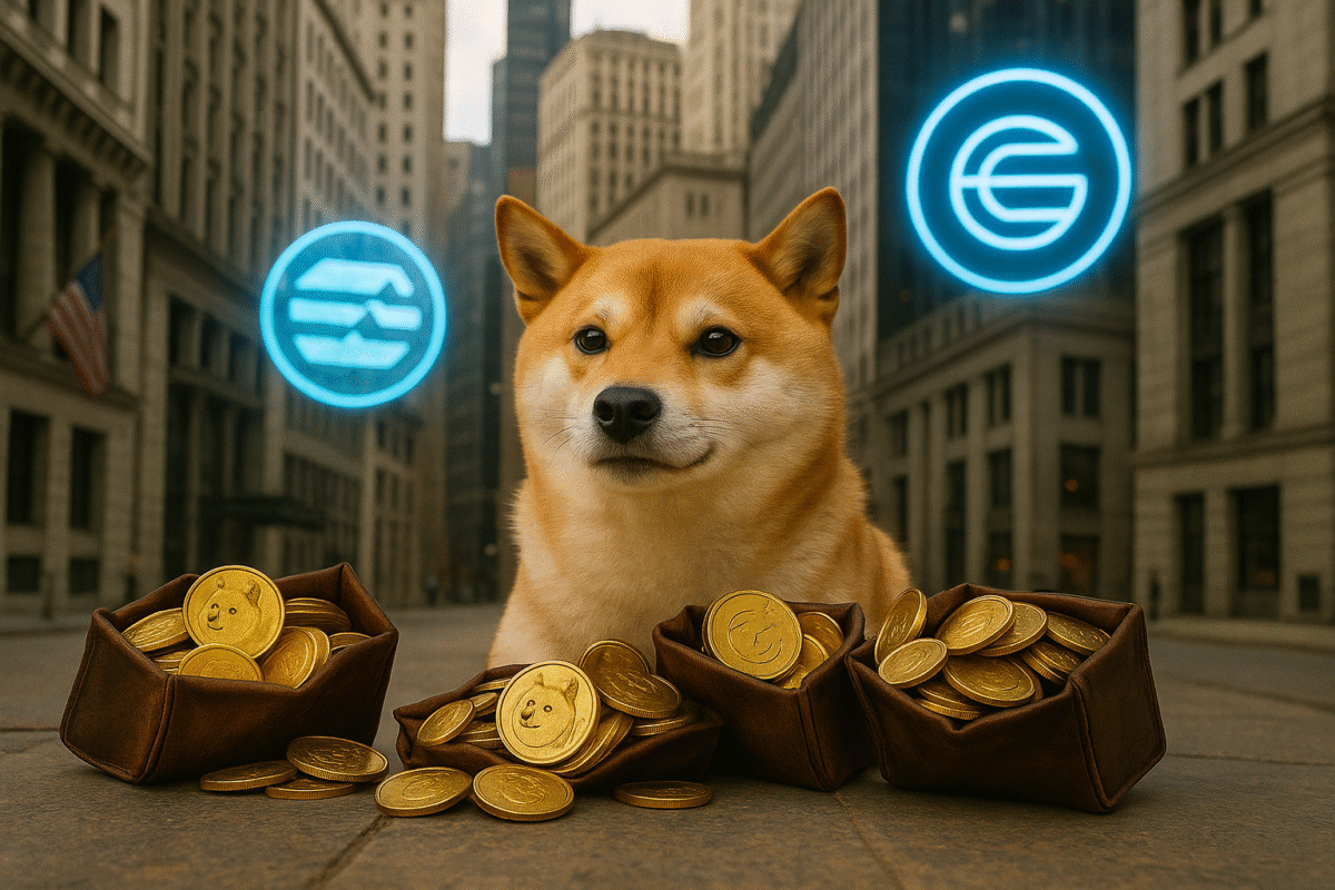 Dogecoin Wallets Expand 22% While APT and WLD Ride Accumulation Trends