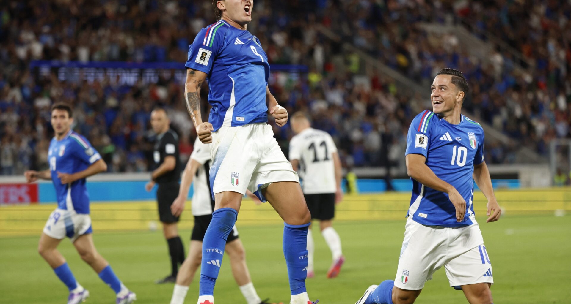 Italy rout Estonia to give Gattuso perfect start, France beat Ukraine