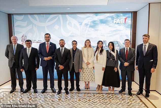 Princess Beatrice appears in promo for UAE bank's new Mayfair branch - as explosive new claims about Prince Andrew's business dealings emerge