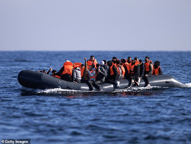 The ship was rescuing a distressed migrant boat in the Mediterranean when it was attacked. Picture for illustrative purposes