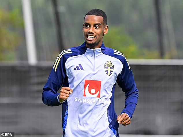 The striker has only had three sessions with team-mates in three months, all with Sweden