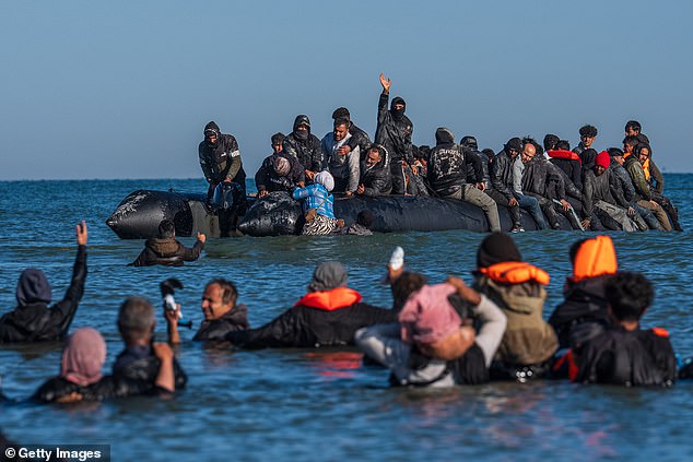 The numbers arriving on small boats have become the focal point for the migration issue
