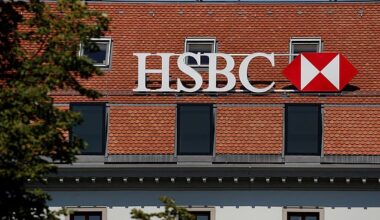 Rates blow: Experts at HSBC said price rises in the UK were proving ‘more acute than in other Western economies’ and rate-setters were showing signs of a ‘hawkish’ shift