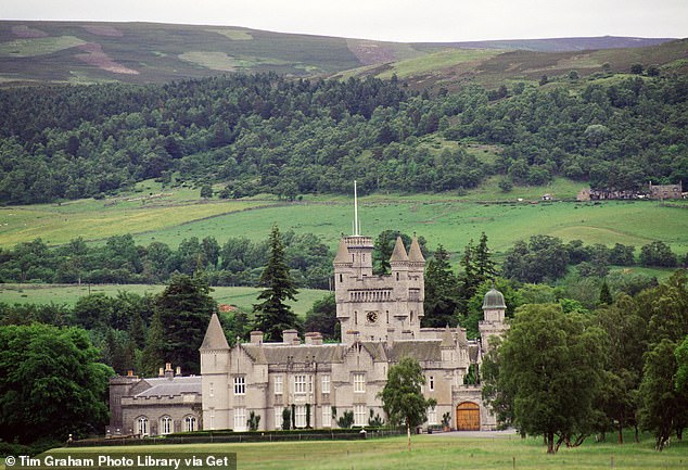 Balmoral castle. Once Philip got wind Fergie was at the Scottish castle, she swiftly left