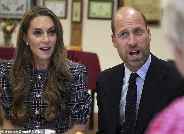 At one point Harry was just three miles from the Prince and Princess of Wales but there was no meeting