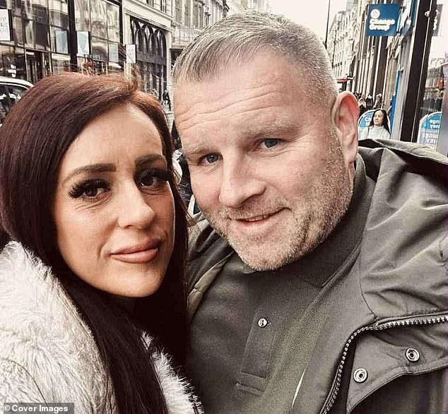 Kenna Nicholson was due to have her dream wedding on Friday after spending more than £12,000, but was warned this week that she would be lucky to receive any money back. pictured: Kenna Nicholson and her fiancé, Anthony