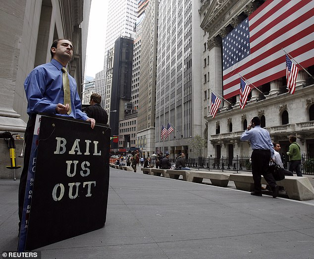 The market crashed again in 2008, prompting bailouts and mass financial ruin