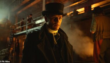 Dubbed The Crown... with beer, Netflix's House Of Guinness follows four siblings fighting over the family fortune after their father dies (pictured is star James Norton)