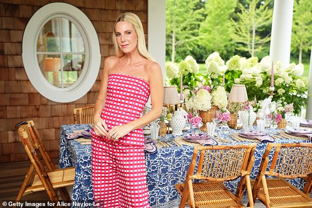 The British-born socialite launched her homeware brand, Mrs Alice, in 2019 and achieved remarkable success in its first year, generating £2 million in sales (pictured in 2024)