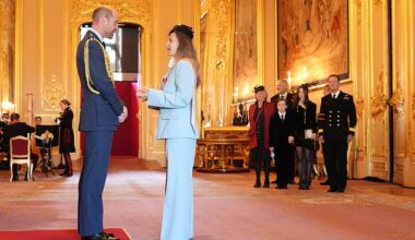 Dr. Samantha Morton was made an Officer of the Order of the British Empire in a ceremony at Windsor Castle on Tuesday